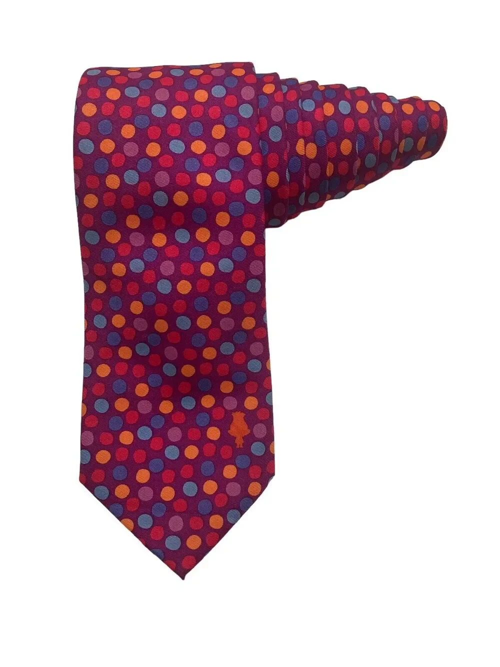 Dreamworks Trolls Dot N Poppy Novelth Necktie Polyester Multicolor